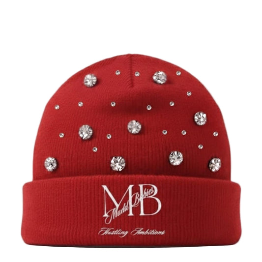 Rhinestone Mudd Babies Beanie