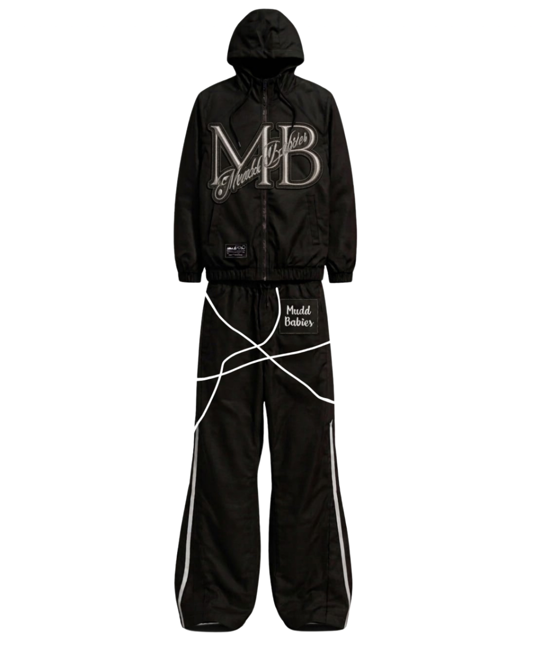 2 piece set (BLACK)