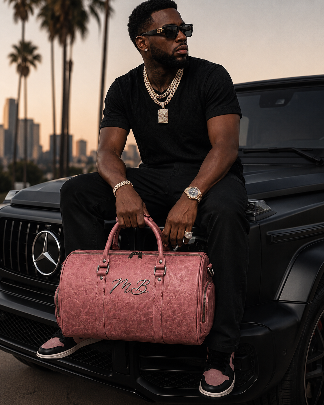 Duffle Bag (Rose Gold)