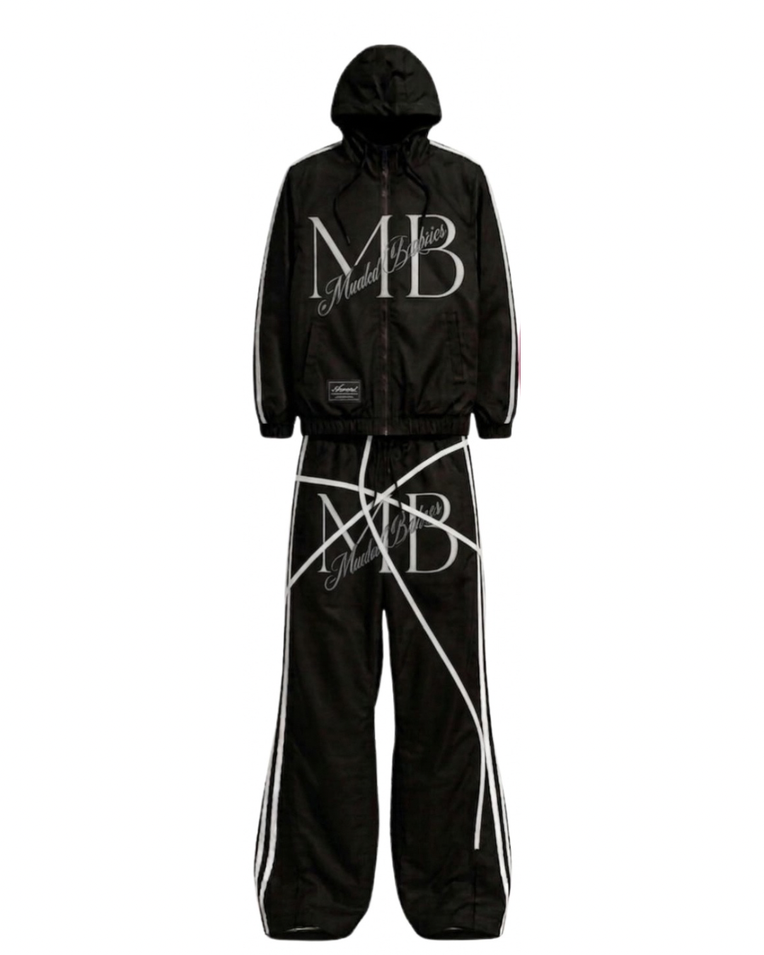 2 piece set (BLACK)
