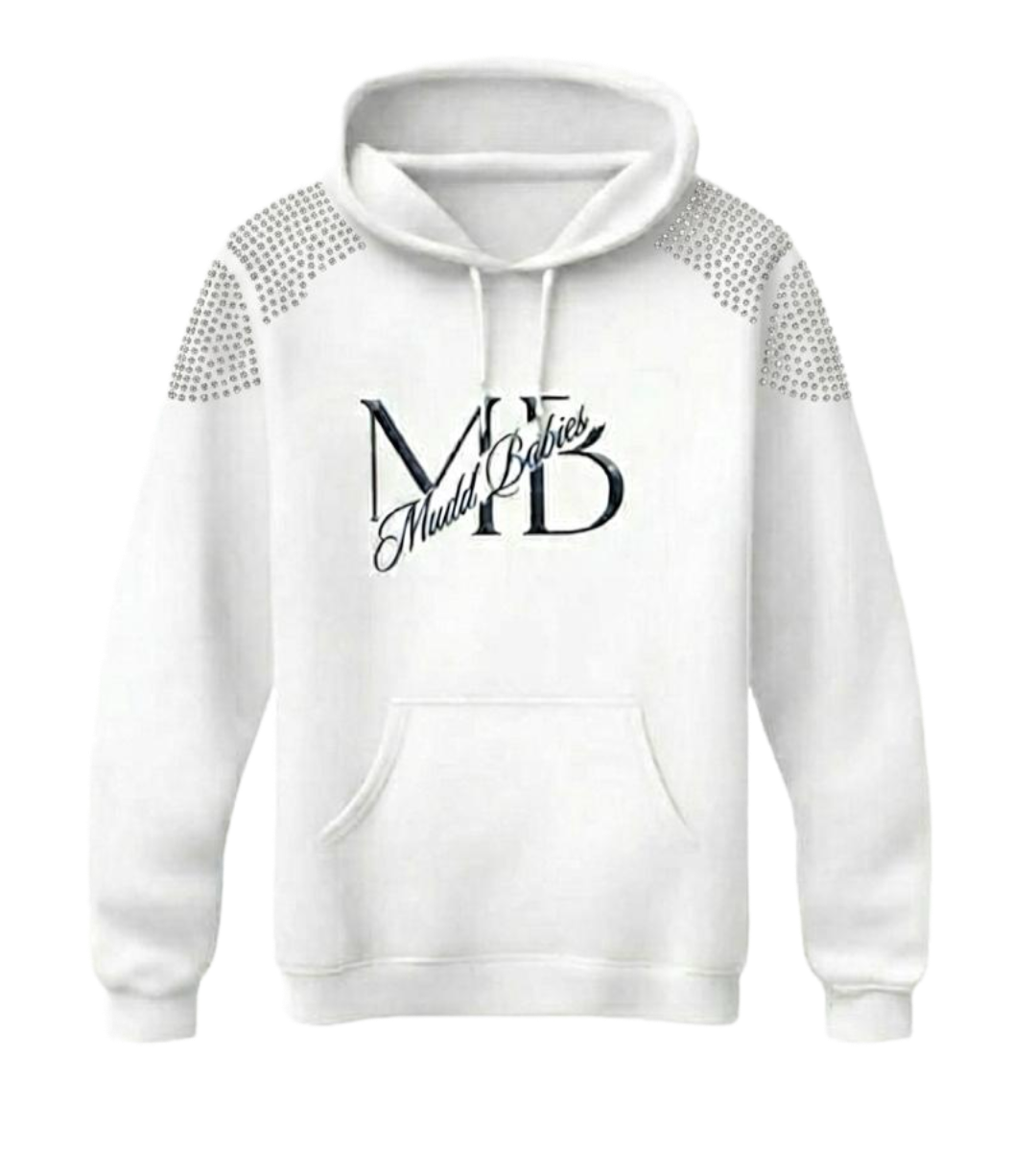 White Track Suit Hoodie