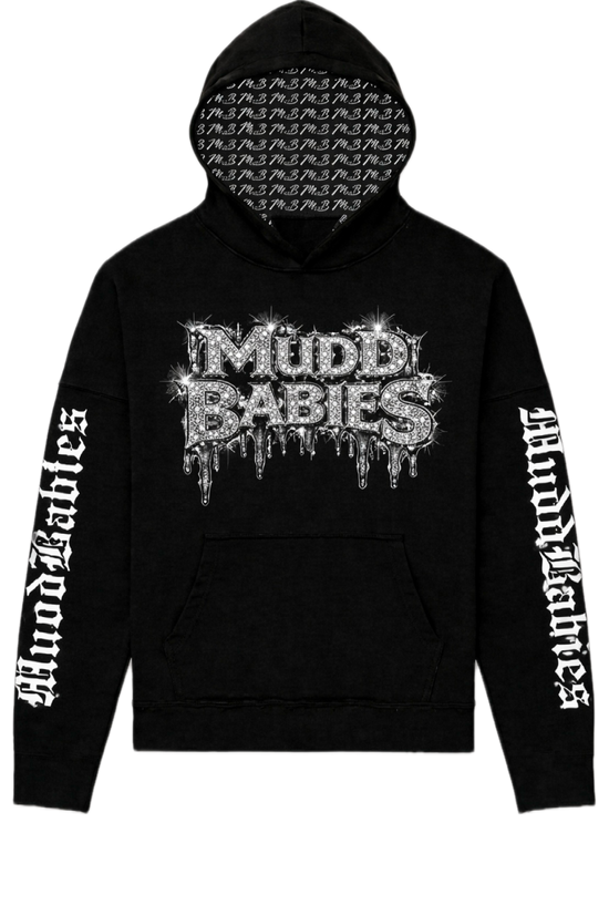 Rhinestone Drip Drop Hoodie
