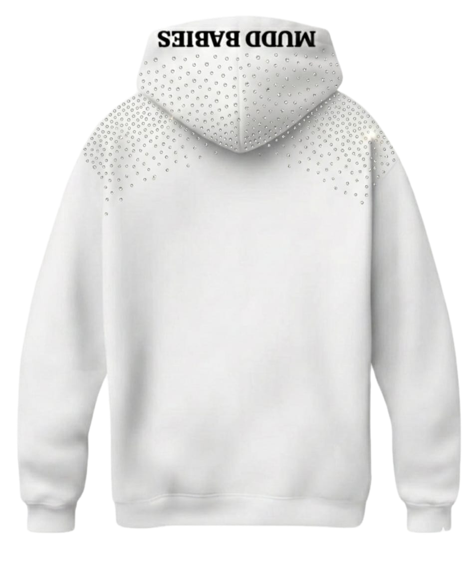 White Track Suit Hoodie